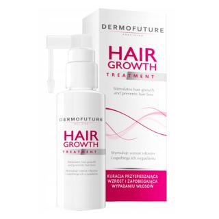DermoFuture Hair Growth Kuracja przyspieszająca wzrost i zapobiegająca wypadaniu włosów, 30ml