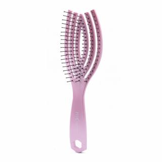 Fox Flex Brush Nylon Szczotka do włosów Rose Violet Mat