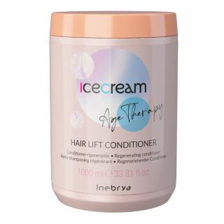 Inebrya Ice Cream Age Therapy Hair Lift Odbudowująca odżywka do włosów dojrzałych, po zabiegach, porowatych, 1000ml