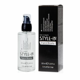 Inebrya Style-In Cream Crystal Beauty Fluid nabłyszczający do włosów, 100ml