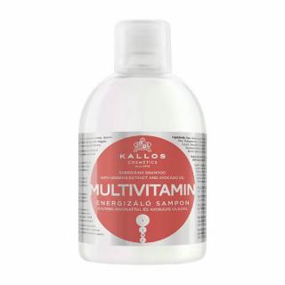 Kallos Multivitamin Szampon do włosów z ekstraktem z żeń-szenia i olejkiem z awokado, 1000ml