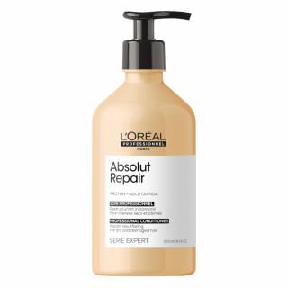 L'oreal Professionnel Serie Expert Absolut Repair GOLD QUINOA + PROTEIN Odżywka regenerująca do włosów zniszczonych, 500ml