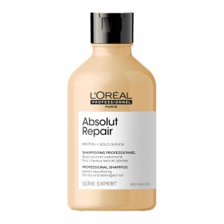 L'oreal Professionnel Serie Expert Absolut Repair GOLD QUINOA + Protein Szampon błyskawicznie regenerujący, 300ml