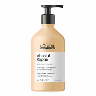 L'oreal Professionnel Serie Expert Absolut Repair Gold Quinoa+Protein, szampon błyskawicznie regenerujący, 500ml