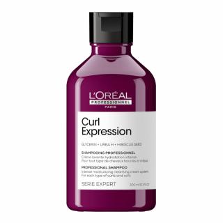 Loreal Professionnel Curl Expression, Kremowy szampon intensywnie nawilżający, 300ml