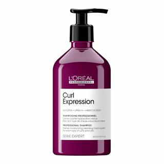 Loreal Professionnel Curl Expression, Kremowy szampon intensywnie nawilżający, 500ml