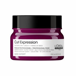 Loreal Professionnel Curl Expression, Nawilżająca maska do włosów kręconych i falowanych, 250ml