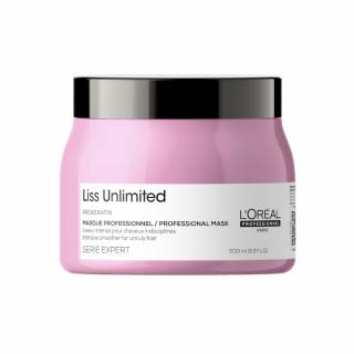 Loreal Professionnel Liss Unlimited maska intensywnie wygładzająca włosy niezdyscyplinowane, 500ml