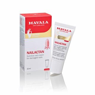 Mavala Nailactan - Odżywczy krem do paznokci łamliwych i zniszczonych, 15ml