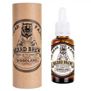 MR. BEAR FAMILY Olejek do Brody Woodland, o zapachu leśnym, 30ml