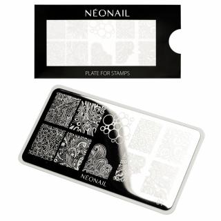 NEONAIL Blaszka do stempli stamping plate 01