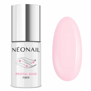 NeoNail Lakier hybrydowy 7,2 ml - revital base fiber Rosy blush