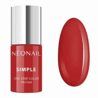 NEONAIL Lakier hybrydowy SIMPLE ONE STEP color protein 7,2ml 7835 Passionate