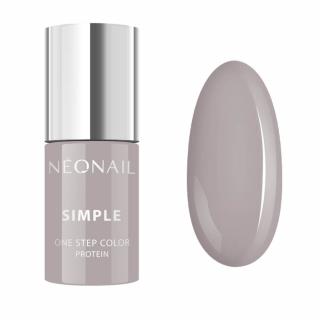 NEONAIL Lakier hybrydowy SIMPLE ONE STEP color protein 7,2ml 7837 Innocent