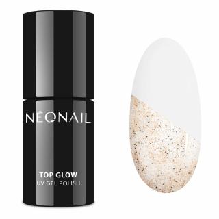 NEONAIL Top hybrydowy Top Glow Gold Sand 7,2ml