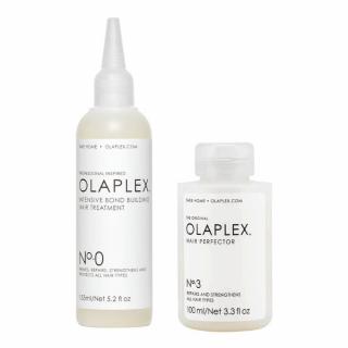 OLAPLEX Zestaw odbudowujący włosy No.0 Intensive Bond Builder + No.3 Hair Perfector