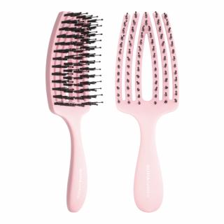 Olivia Garden FingerBrush Mini Care Kids Pink Szczotka do rozczesywania włosów dla dzieci