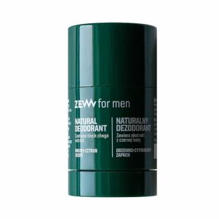 ZEW for men, Naturalny dezodorant w sztyfcie z ekstraktem z czarnej huby, Travel Size, 30ml