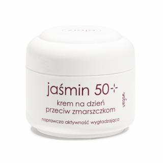 Ziaja Jaśmin Krem przeciw zmarszczkom na dzień SPF 6 50+, 50ml