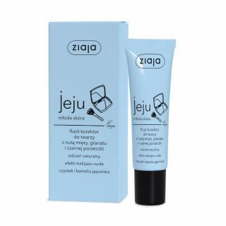 ZIAJA JEJU FLUID- KOREKTOR DO TWARZY 30 ML