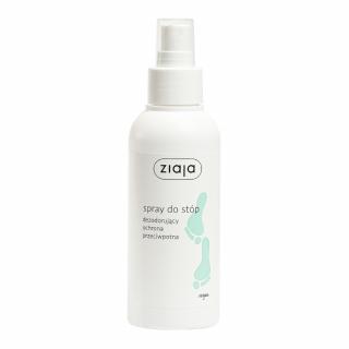 Ziaja Spray do stóp dezodorujący ochrona przeciwpotna, 100ml