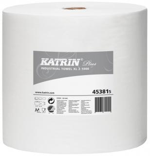 Białe czyściwo przemysłowe w roli Katrin Plus XL 2 Czyściwo papierowe w roli Katrin Plus