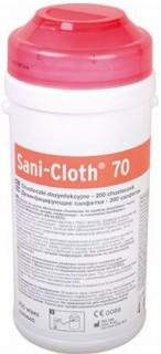 Chusteczki dezynfekujące pojemnik 200 szt. Ecolab Sani-Cloth 70 Sani-Cloth 70 chusteczki dezynfekujące 200 szt.
