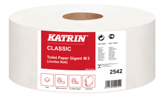 Dwuwarstwowy papier toaletowy 300 m Katrin Classic Gigant M2