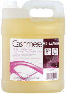 Mydło w płynie z kolagenem, lanoliną, elastyną Cashmere 5l
