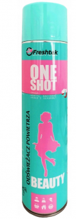 Odświeżacz powietrza Freshtek ONE SHOT Beauty Premium 600 ml