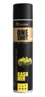 Odświeżacz powietrza Freshtek ONE SHOT Kaszmir Premium 600 ml