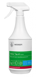 Płyn do dezynfekcji powierzchni na bazie alkoholu Velox Spray TOP AF 1 L