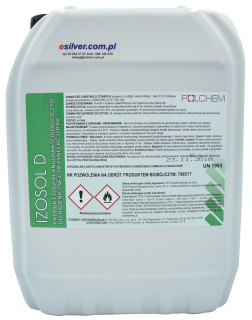 Płyn do higienicznej dezynfekcji rąk na bazie alkoholu Izosol 5L