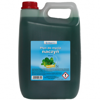 Płyn do mycia naczyń 5l miętowy