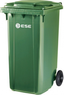 Pojemnik na odpady zielony 240 litrowy
