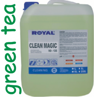Środek do mycia i dezynfekcji Clean Magic green tea 10l