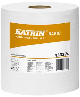 Szary ręcznik papierowy w roli 150 metrów Katrin Basic M2