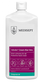 Velodes Cream Aloe Vera krem do rąk 500 ml Mediline środki do dezynfekcji