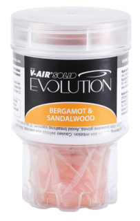 Żelowy wkład zapachowy BERGAMOT  SANDALWOOD do odświeżaczy Merida V SOLID EVOLUTION