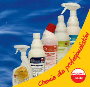 Zestaw profesjonalnych środków czyszczących ( 8 płynów ) Dolphin Środki czystości, Płyny myjące, Preparaty czyszczące