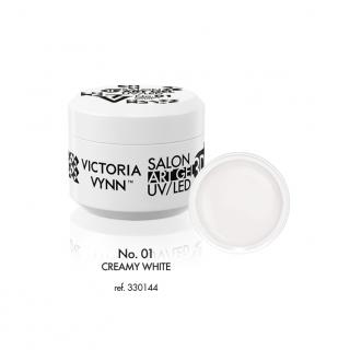 3D ART GEL UV/LED N01 CREAMY WHITE - Victoria Vynn