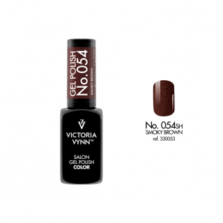 Lakier hybrydowy GEL POLISH COLOR VICTORIA VYNN 054 Smoky Brown - 8 ml