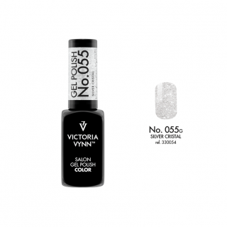 Lakier hybrydowy GEL POLISH COLOR VICTORIA VYNN 055 Silver Cristal - 8 ml