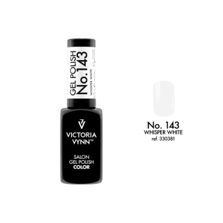 Lakier hybrydowy GEL POLISH COLOR VICTORIA VYNN 143 Whisper White - 8 ml