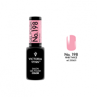 Lakier hybrydowy GEL POLISH COLOR VICTORIA VYNN 198 Pink Twice - 8 ml