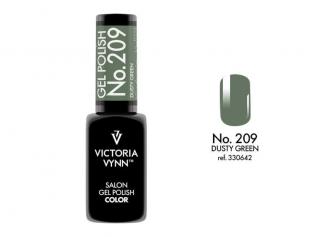 Lakier hybrydowy GEL POLISH COLOR VICTORIA VYNN 209 Dusty Green - 8 ml