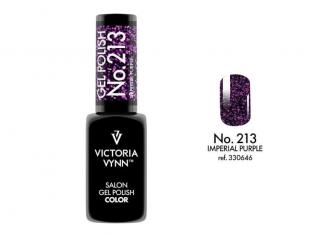 Lakier hybrydowy GEL POLISH COLOR VICTORIA VYNN 213 Imperial Purple - 8 ml