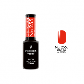 Lakier hybrydowy GEL POLISH COLOR VICTORIA VYNN 255 Brick Red - 8 ml