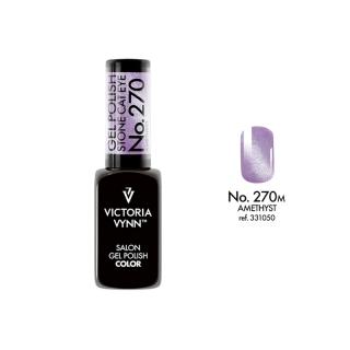 Lakier hybrydowy GEL POLISH COLOR VICTORIA VYNN 270 Stone Cat Eye Amethyst - 8 ml