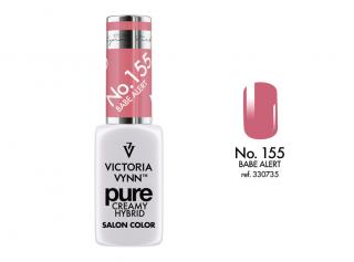 Lakier hybrydowy PURE CREAMY HYBRID VICTORIA VYNN 155 BABE ALERT - 8 ml